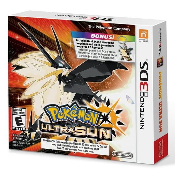 Pokemon Ultra Sun Starter Bundle, Nintendo, Nintendo 3DS, 045496744786 -  Walmart.com