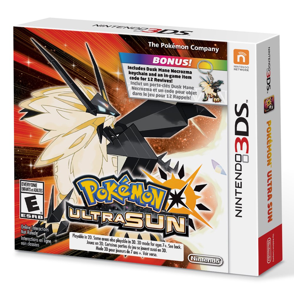 Pokemon Ultra Sun Starter Bundle, Nintendo, Nintendo 3DS, 045496744786