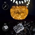 thumbnail image 5 of Asisol Christmas LED Rope Lights Indoor Outdoor, Battery Operated 23ft 50 LED Waterproof String Lights 8 Modes Lighting with Remote for Christmas Party Garden Home Decoration, 5 of 9