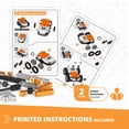 thumbnail image 6 of Engino Coding Lab- GinoBot STEM Robotics Toys for Kids Ages 9+ (2 Robots to Build), 6 of 10