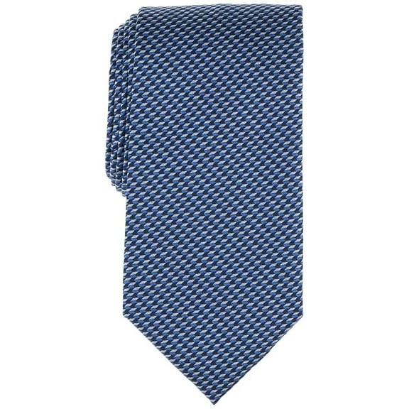 Perry Ellis NAVY Men's Bartolle Mini-Pattern Tie, US One Size