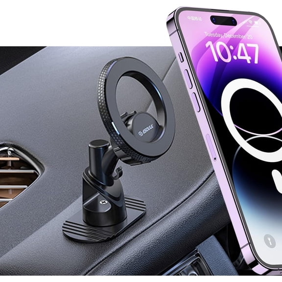 Esoulk Magnetic Car Mount Phone Holder with 360° Rotation – Sleek, Secure, and Effortlessly Adjustable
