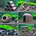 thumbnail image 4 of Aquarium Decor Fish Shelter House Pottery House Canister Simulation Stone Fish Tank Decoration Style 14, 4 of 5