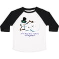 thumbnail image 3 of Inktastic Sassy Snowman The Weather Outside is Delightful Boys or Girls Toddler T-Shirt, 3 of 5