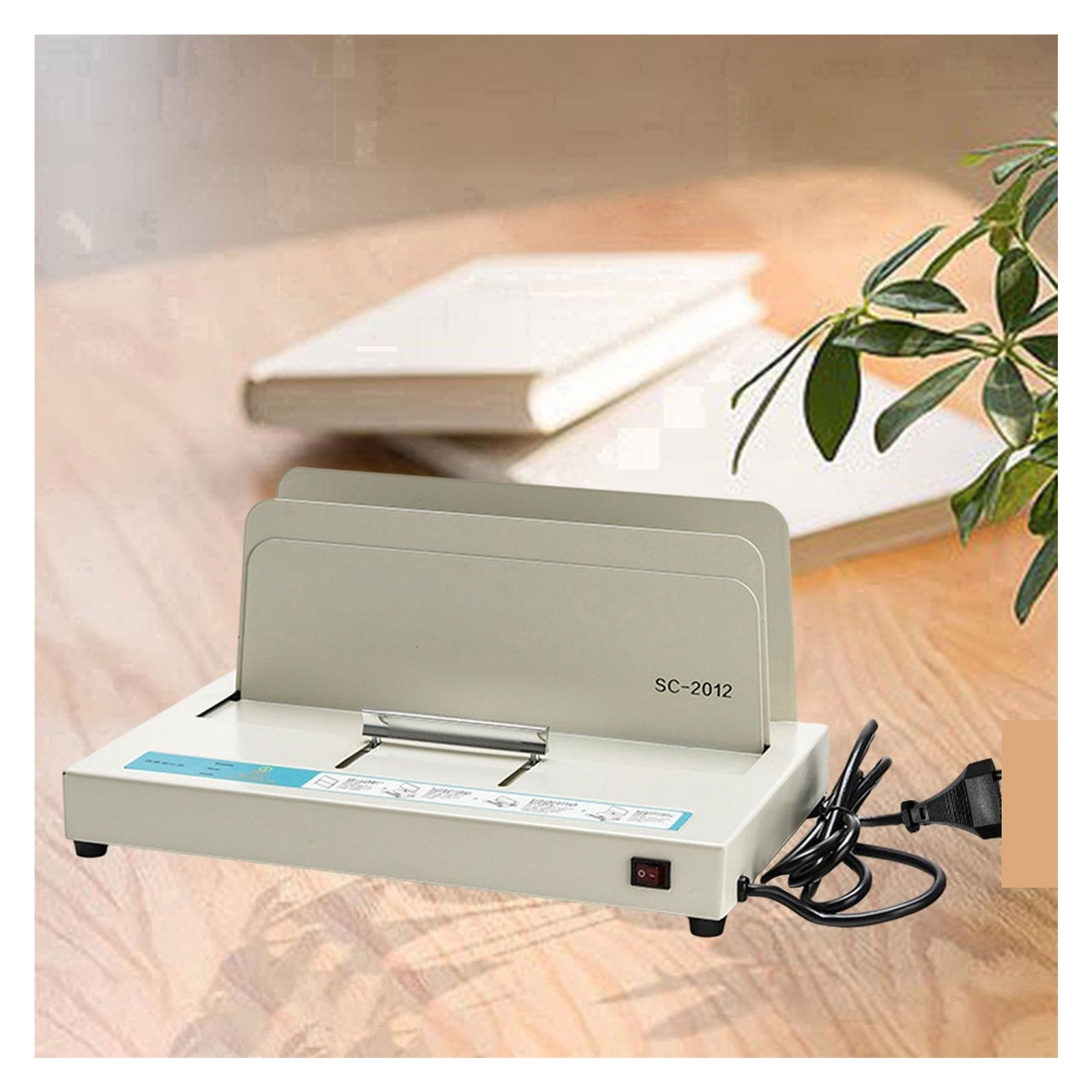 Thermal Binding Machine Hot Melt Glue Electric Book Binder For Envelopes Reports Invoices Office Contract Documents ,Easy to Operate