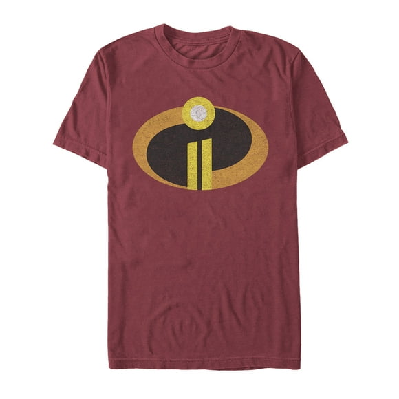 Men's The Incredibles 2 Logo  T-Shirt - Cardinal - Medium
