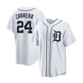 thumbnail image 1 of Detroit Tigers Men's Baseball Jersey - Cabrera #24, Torkelson #20, Greene #31 - Adult Replica Sport Jersey _XL, 1 of 4