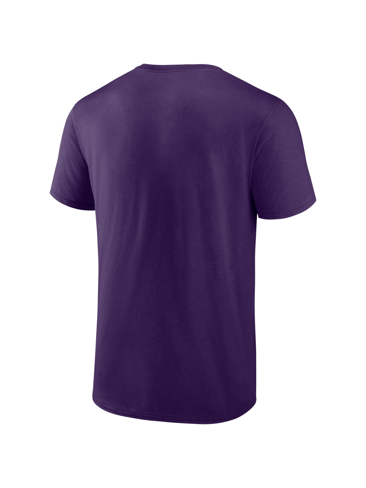 NFL Baltimore Ravens Men's Cotton Purple Short Sleeve T-Shirt