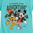 thumbnail image 3 of Disney - Packed For Adventure Pluto Mickey - Toddler & Youth Girls Short Sleeve Graphic T-Shirt, 3 of 5