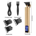 thumbnail image 4 of Cubridor de cabello LCD Pantalla de cabello Trimmer USB Herramienta de pelo recargable para adultos niños, oro Jooan Modelo, 4 of 6