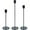 Black, variant on NestE Black Tall Candle Candlestick Holder, Decorative Candlestick Holder for Wedding, Dinning, Party, Fits 3/4 inch Thick Candle&Led Candles