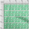 thumbnail image 1 of oneOone Cotton Poplin Green Fabric Florals Dress Material Fabric Print Fabric By The Yard 56 Inch Wide, 1 of 4