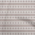 thumbnail image 1 of oneOone Viscose Chiffon Brown Fabric Tribal Craft Projects Decor Fabric Printed By The Yard 42 Inch Wide, 1 of 5