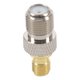 thumbnail image 5 of Adaptador coaxial coaxial Rf Sma hembra a F hembra, plateado Afortunado Sencillez, 5 of 5