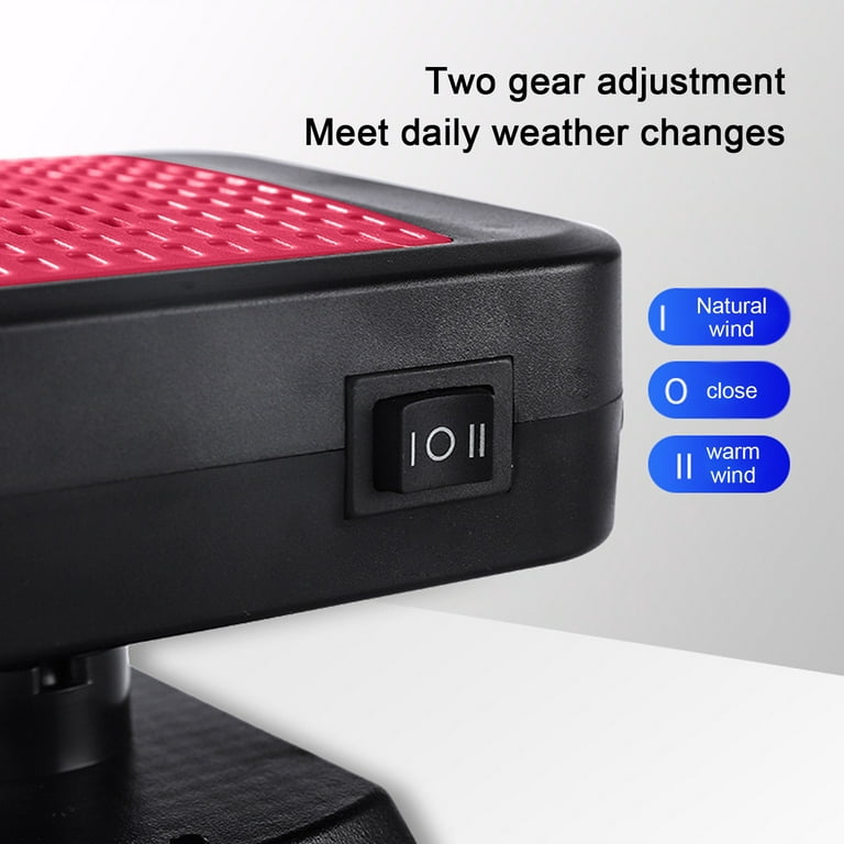 Car Heater,small Size 12V/150W Portable Heater Windshield Defogger And  Defroster Fan With 360° Rotary Base For All Cars 