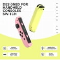 thumbnail image 5 of Switch Controller (L/R) for Nintendo Switch, Gamepad with Turbo/Wake-up/Screenshot/Motion Control (Neon Pink/Neon Yellow), 5 of 7