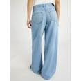 thumbnail image 3 of Scoop Women’s and Women's Plus Relaxed Low Slung Jeans, Sizes 0-28 Plus, 3 of 10
