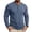 Blue # Mens Shirts, variant on Long Sleeve Tshirts for Men Cotton Outdoor Pullover Winter Breathable Stylish Plain Mens Shirts Henley