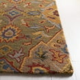 thumbnail image 3 of SAFAVIEH Heritage Reanna Oriental Wool Area Rug, Green/Yellow, 5' x 8', 3 of 8