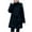 ZA-Black, variant on Hvyesh Womens Heavenly Long Hooded Jacket Winter Thicken Puffer Coat Warm Long Sleeve Baggy Long Coats Zipper Up Quilted Jacket with Pockets