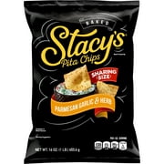 Stacy's Pita Chips, Parmesan Garlic Herb, 16 oz Bag