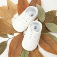 thumbnail image 4 of Bonario Baby Boys Girls Shoes Infant Oxford Dress Shoe Loafers for First Steps Walkers 0-18M, 4 of 7