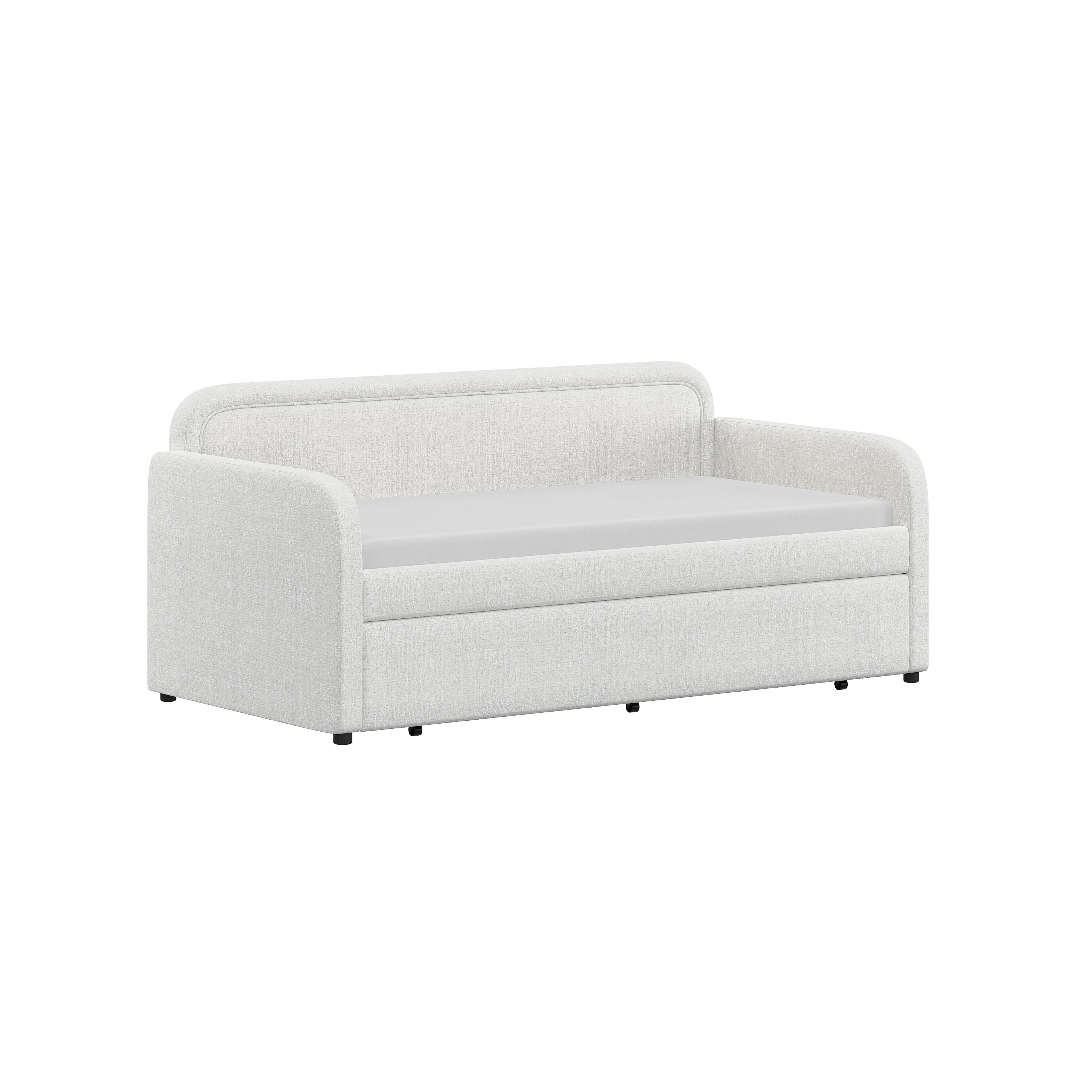Better Homes & Gardens Juliet Twin Boucle Daybed with Trundle, Ivory
