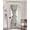 Beige, variant on Coastal Ocean Blackout Door Curtains for French, Glass,Front, Back, Patio Door, Green Pink Coral Starfish Seahorse Shell Thermal Insulated Rod Pocket Window Curtain Drapes With Tiebacks 54"x40"