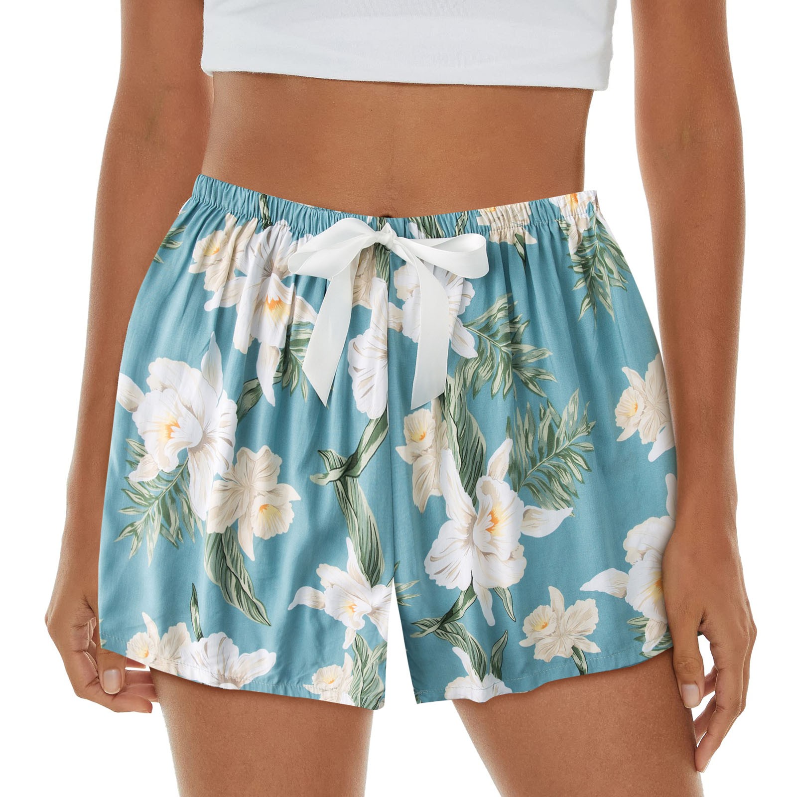 Casual Pants For Women Pajama Shorts Soft Sleep Shorts Lightweight