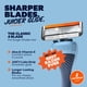 thumbnail image 5 of Dollar Shave Club | Cartuchos de repuesto de 4 cuchillas para rasurar, 8 unidades, cuchillas de acero inoxidable de corte de precisión, ideales para cabello más largo y puntos di, 5 of 7
