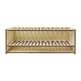 thumbnail image 2 of Soporte de madera para cepillos de escritorio, estante de almacenamiento para bolígrafos, organizador de pinceles de pintura, soporte para el hogar, 2 of 9