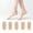 Beige, variant on Women's 10 Pack Sheer Ankle Socks,Nylon Spandex High Elastic Hosiery,Breathable Reinforced Toe Pantyhose for Daily Wear,Summer Style Black