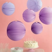 Martha Stewart Crafts Purple Accordion Lanterns