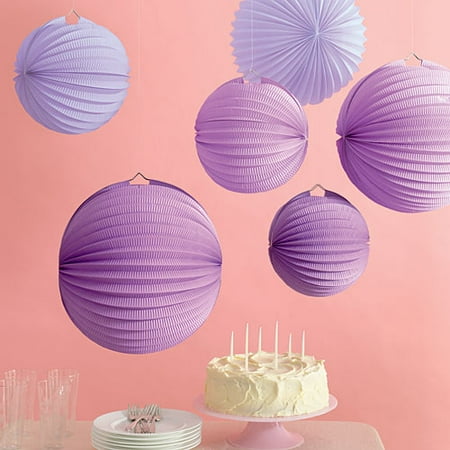 Martha Stewart Crafts Purple Accordion Lanterns