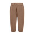 thumbnail image 6 of JoveMarine Women's Athletic Capris - Drawstring Elastic High Waist Solid Color Casual Sporty Pants, Stretchy 3/4 Length for Gym Running,Khaki L, 6 of 8