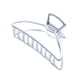 thumbnail image 1 of Clip de garra estilo simple agarre portátil pulpo shurdy aleación exquisita alfileres de cabello accesorios de decoración geométrica Barrettes para mujeres plateado/arco Inevent AP009384-05, 1 of 6