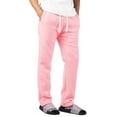 thumbnail image 2 of Hat and Beyond Men's Cozy Sweatpants Straight Fit Fuzzy Knit Fleece Pants, 2 of 7