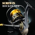 thumbnail image 5 of Rooblinos 9 plus 1 Bearings Saltwater Spinning Fishing Reel, 5 of 6