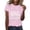 Pink, variant on MEICHEN Graduation Gifts for Her: Class Of 2026 Senior 26 High School Graduation T Shirt Womens Spring Summer Tops