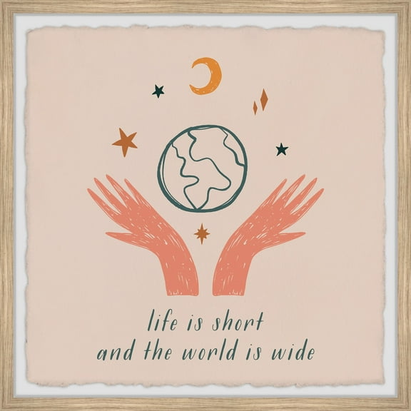 Marmont Hill Conquer and Travel Framed Painting Print