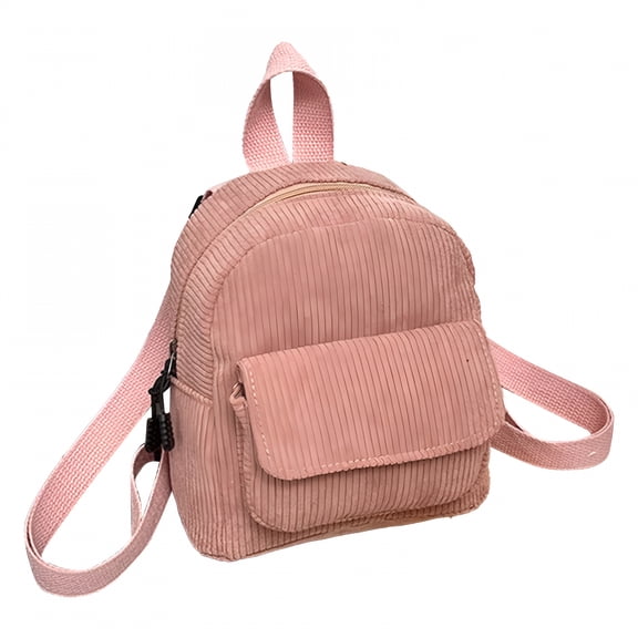GASTROPOD Mini Corduroy Backpack Purses for Women Cute Travel Backpack Small Daypack Shoulder Bag