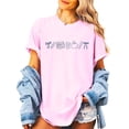 thumbnail image 2 of Back to School Shirt for Teachers and Students Cute Coquette Bow School Supplies Graphic Tee Pink Shirt Adult Large, 2 of 7