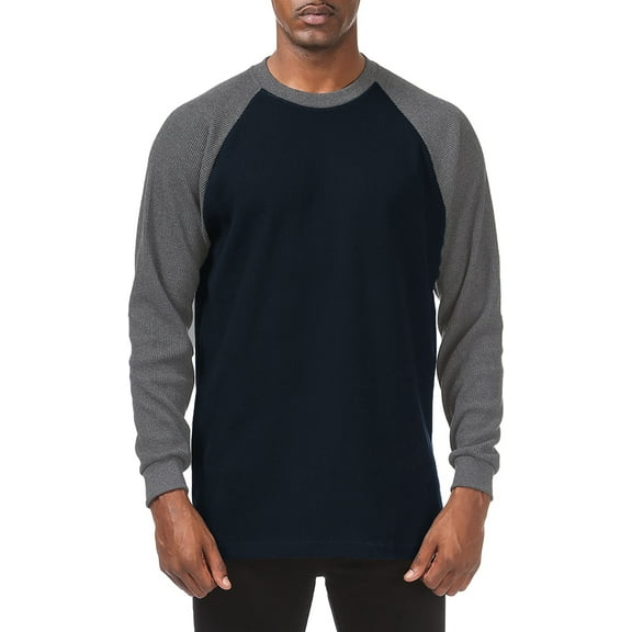 Jared Men's Long Sleeve Raglan Thermal Shirt