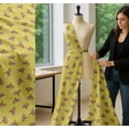 thumbnail image 5 of Soimoi Cotton Cambric Fabric Wool & Cat Animal Print Fabric by the Yard 56 Inch Wide, 5 of 7