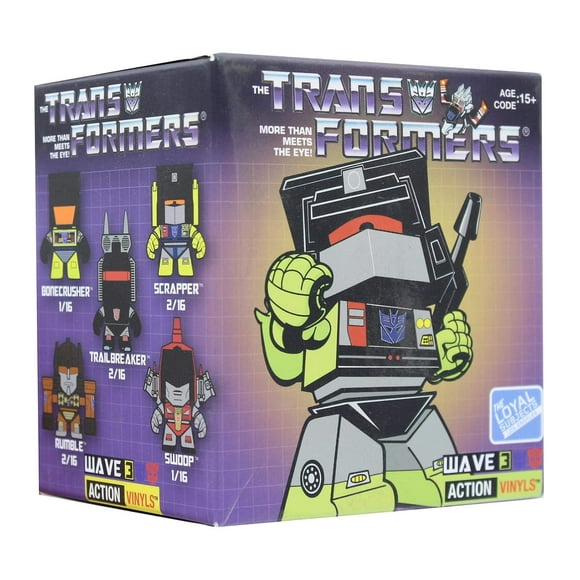 Figura de acción The Loyal Subjects, vinilos Transformers Wave 3