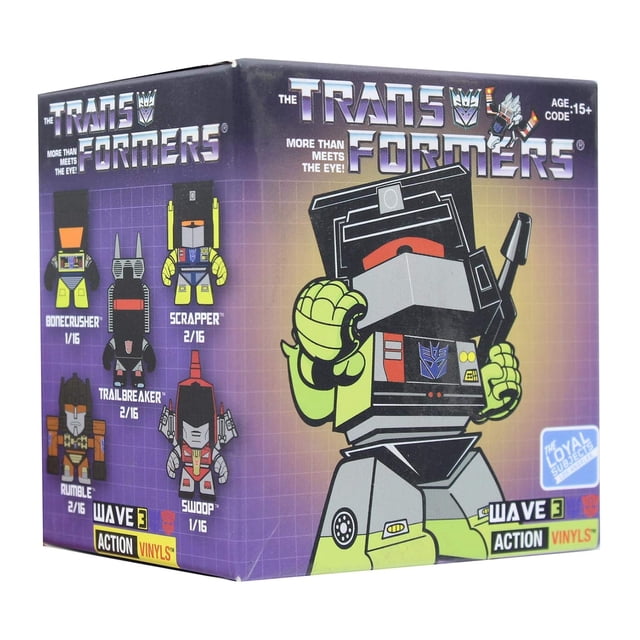 Figura de acción The Loyal Subjects, vinilos Transformers Wave 3