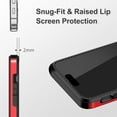 thumbnail image 6 of 4-in-1 for iPhone 15 Pro Max Case with Screen Protector & Camera Cover Full Body Hybrid iPhone 15 Pro Max Case Wallet Card Holder Shockproof Protective Phone Case for iPhone 15 Pro Max (Red), 6 of 14