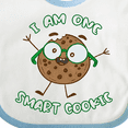 thumbnail image 4 of Inktastic I Am One Smart Cookie Boys or Girls Baby Bib, 4 of 4