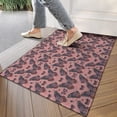 thumbnail image 4 of Pink Butterfly Pattern Door Rugs,Washable Non Slip Door Mats Indoor,Decorative Door Mats,Entry Mat Indoor for Entrance,Bedroom,Kitchen,Bathroom,17"x30", 4 of 6