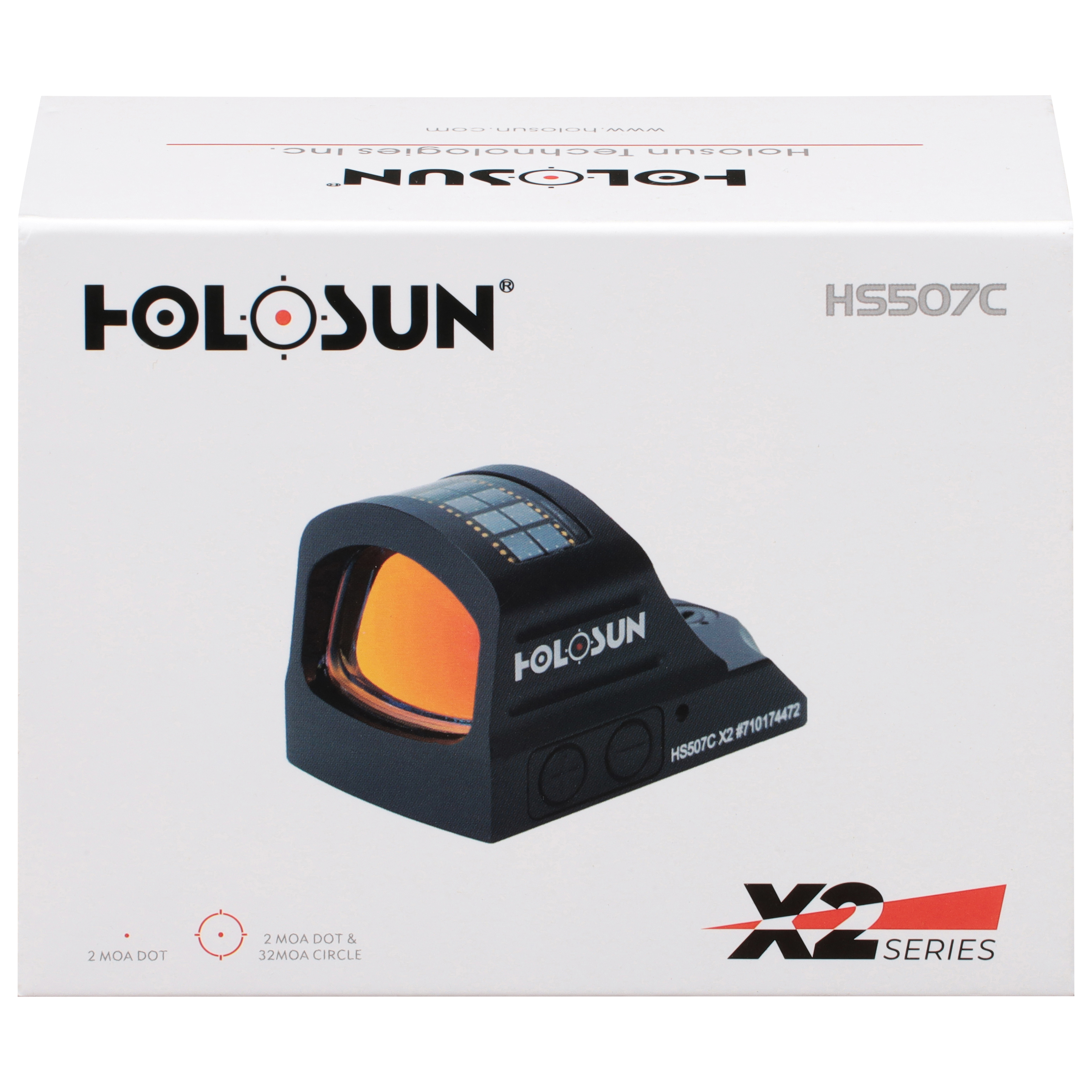 Holosun Hs507c X2, Holosun Hs507c-x2        Reflx Sight Multi Reticle - image 2 of 2